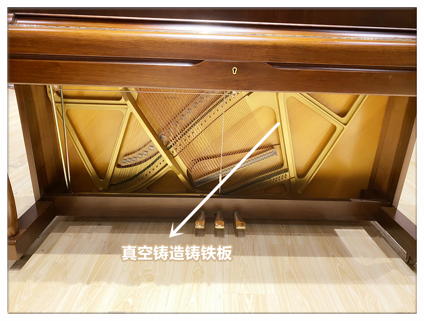 日本原装进口雅马哈钢琴 YAMAHA W110BW(图2)