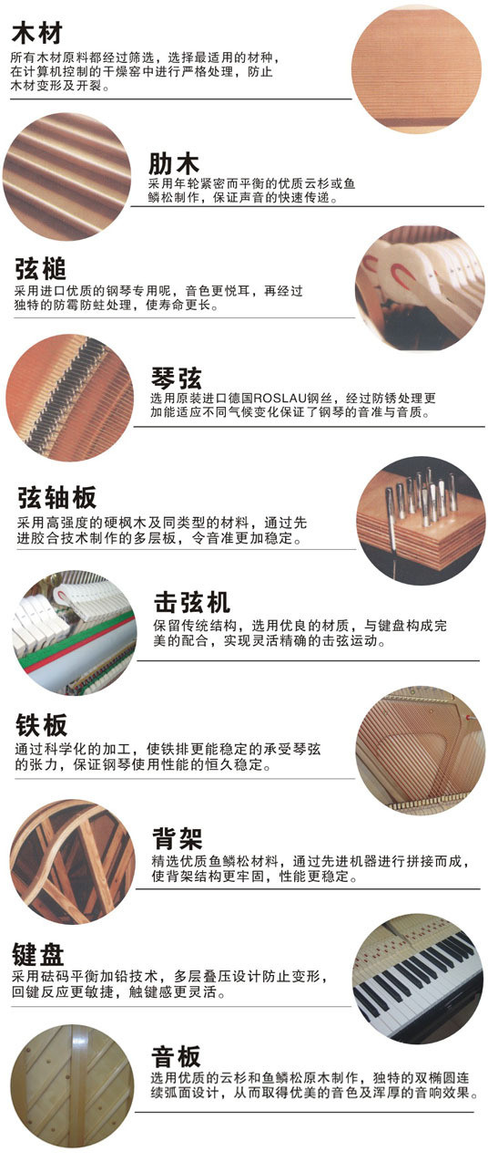 珠江UP118M钢琴(图2)